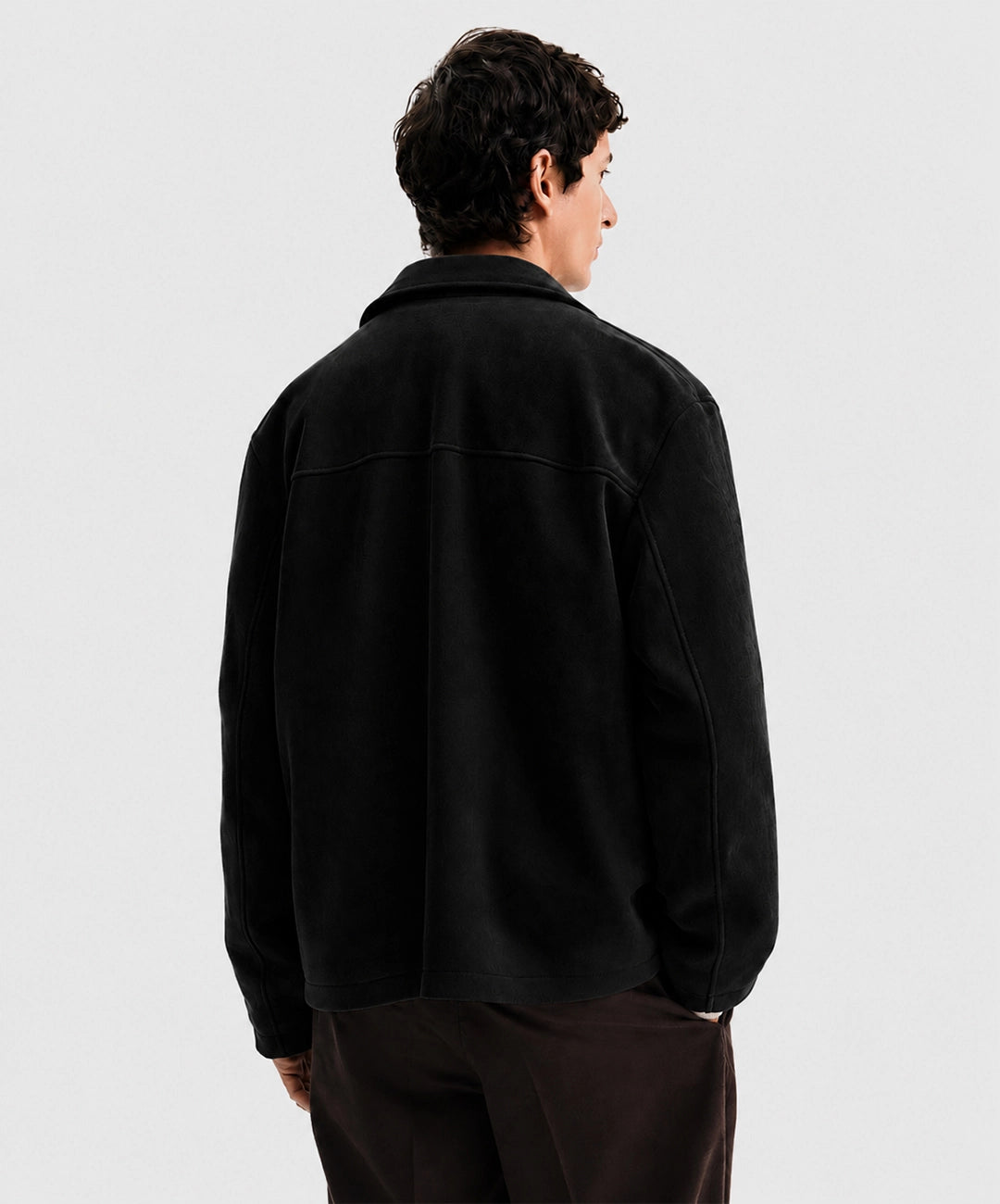 Relaxed Tailored Collar Jacket