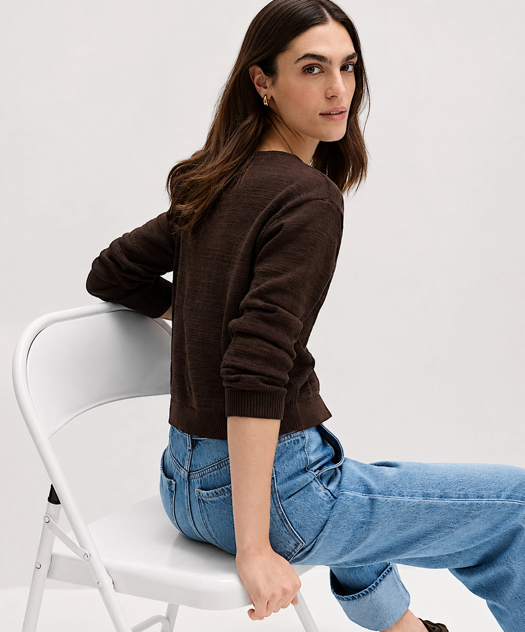 Classic Button Front Cardigan